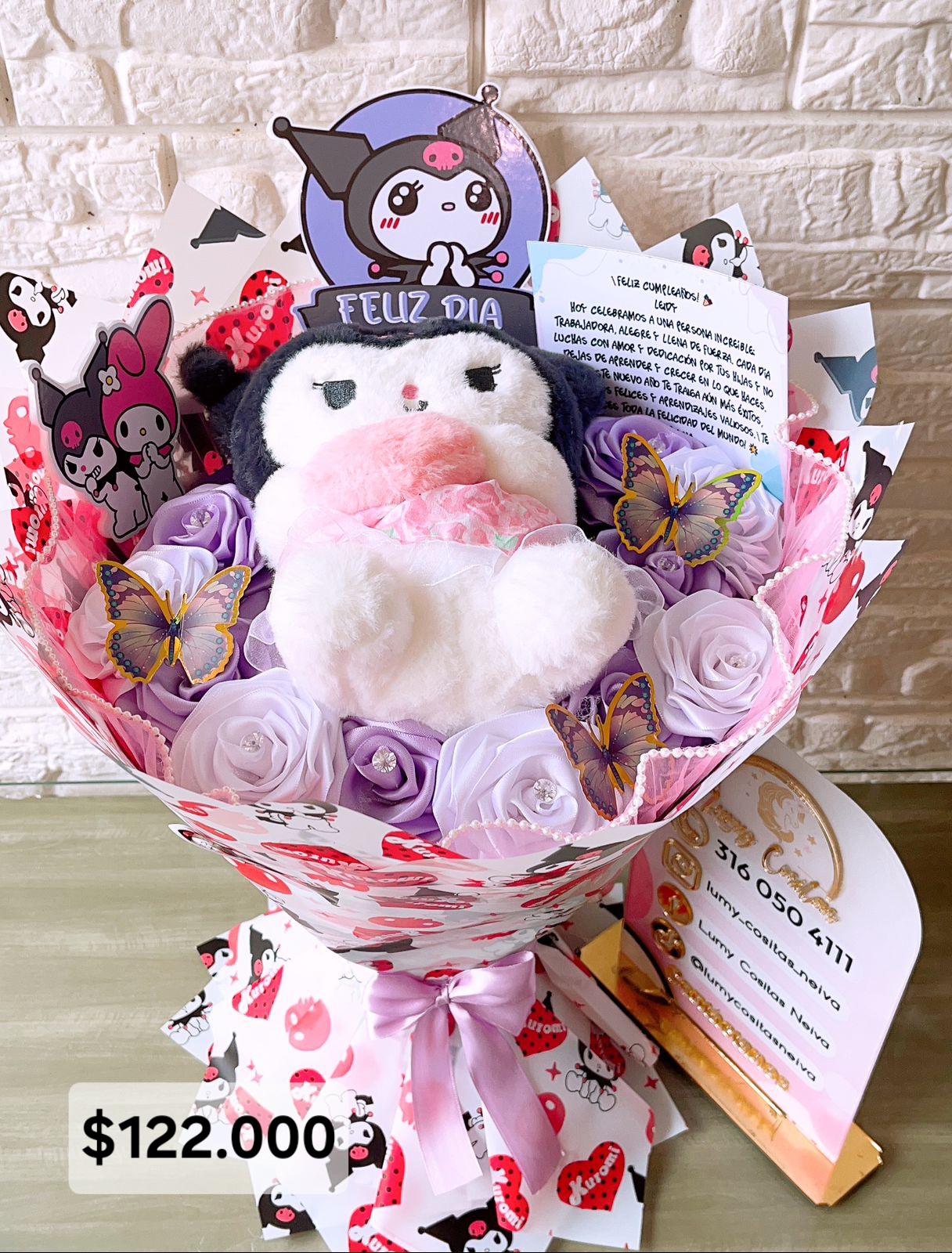 04.FLORES ETERNAS 🌹 122.000 KURUMI